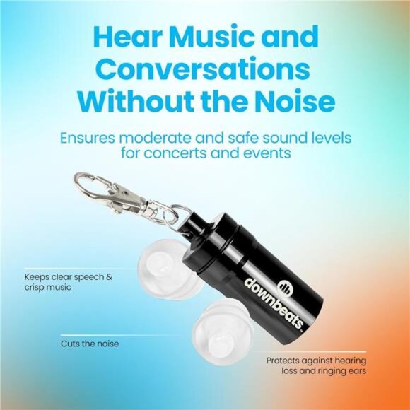 High Fidelity Ear Plugs for Hearing Protection - Discreet, Clear Ear Plugs - Picture 4 of 7
